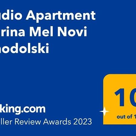 Studio Apartment Marina Mel Новий Винодольський Екстер'єр фото