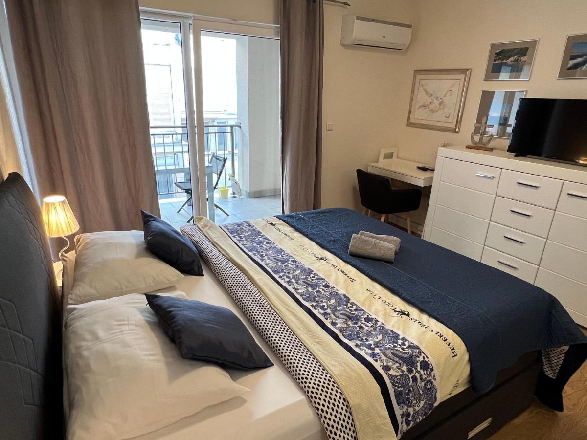 Studio Apartment Marina Mel Новий Винодольський Екстер'єр фото